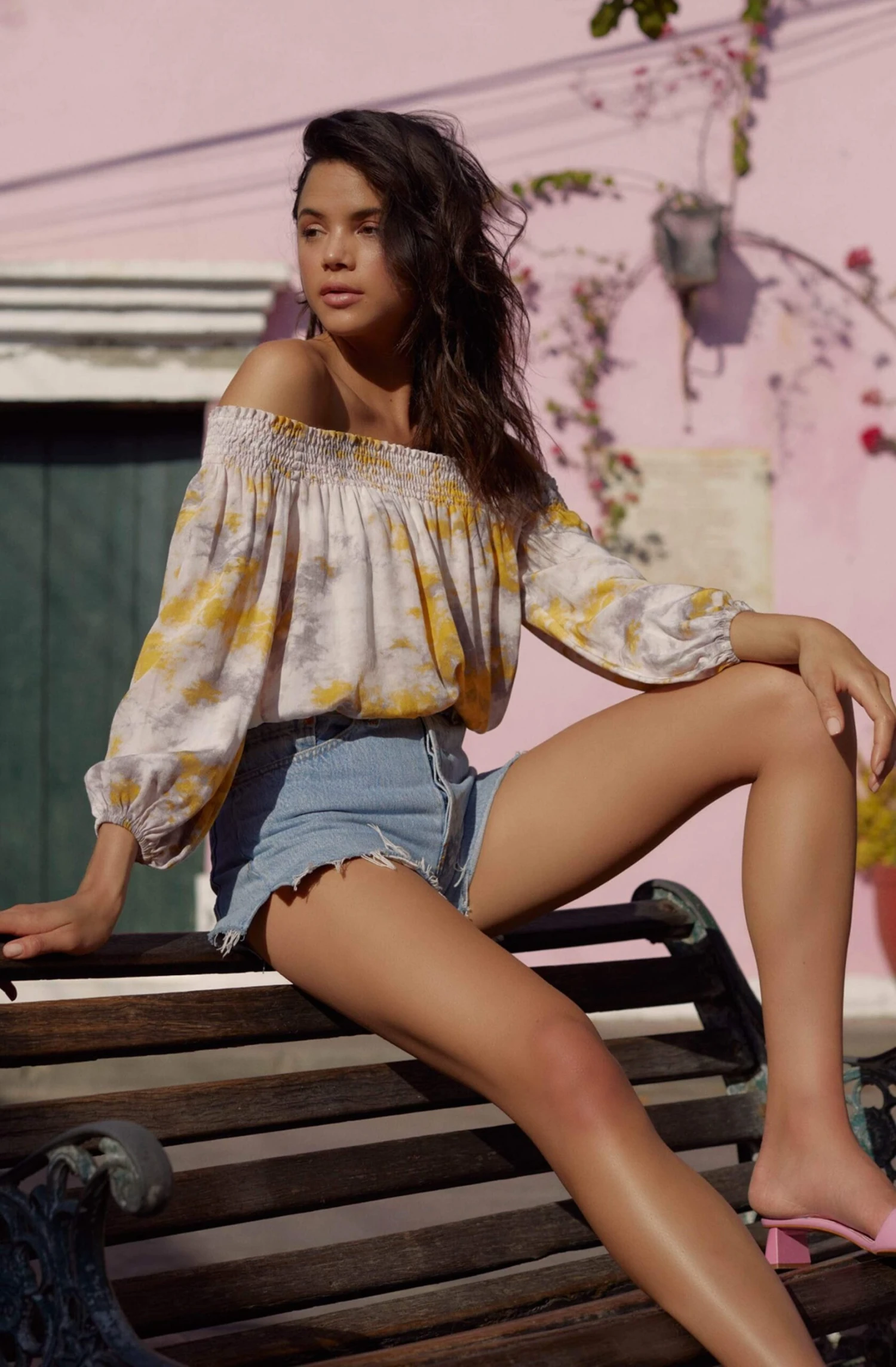 In A Daze Off Shoulder Tie Dye Top 5 In A Daze Off Shoulder Tie Dye Top - Image 3