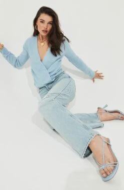 Chatsworth Wrap Front Sweater -Astr The Label Shop 211103 ASTR NEW YEAR KNITS 0110