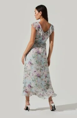 Tempest Floral Ruffle Midi Dress 12 Tempest Floral Ruffle Midi Dress -Astr The Label Shop ACDR100578 IVORY LILACFLORAL 5 d80211bf 1f4a 4f31 b505 c7f32598f59d