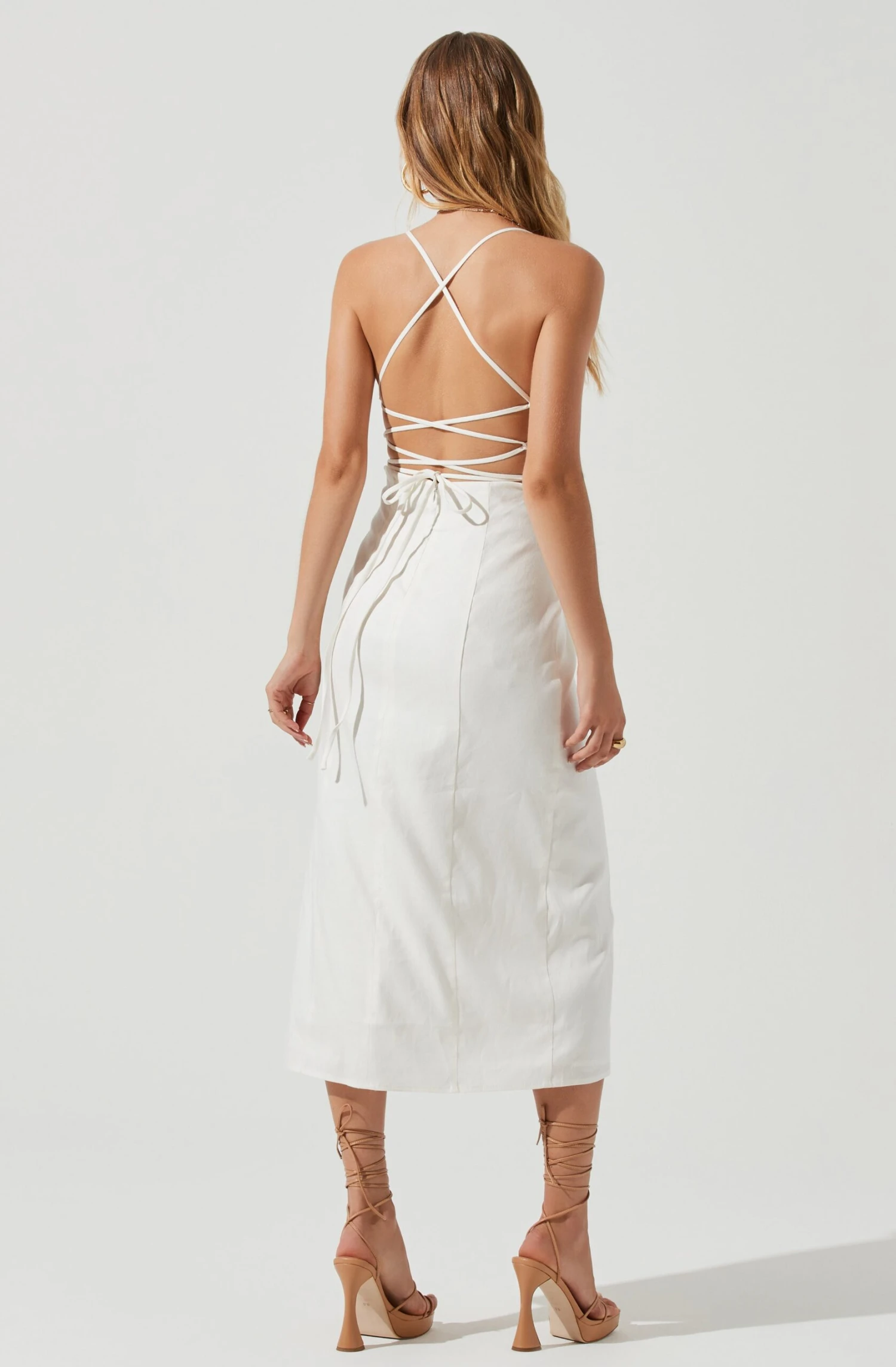 Brayden Strappy Back Midi Dress 7 Brayden Strappy Back Midi Dress - Image 5