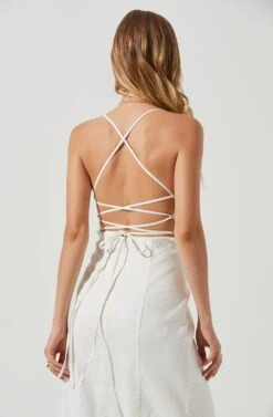 Brayden Strappy Back Midi Dress 11 Brayden Strappy Back Midi Dress -Astr The Label Shop ACDR101175 WHITE 0915 098b6b85 0415 4d79 8c13 10ce97a5c8b2