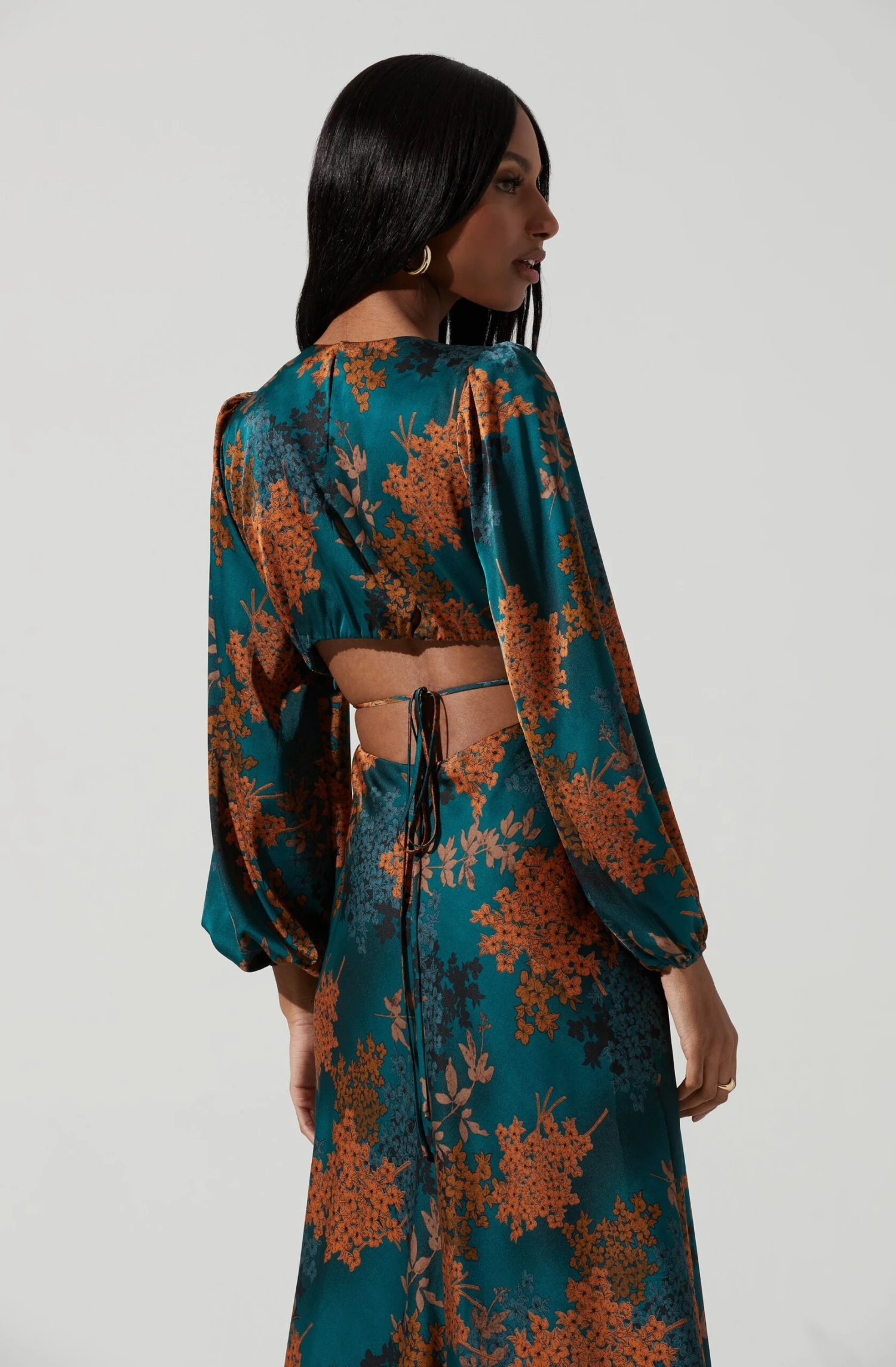 Quinn Floral Cutout Midi Dress 13 Quinn Floral Cutout Midi Dress - Image 11