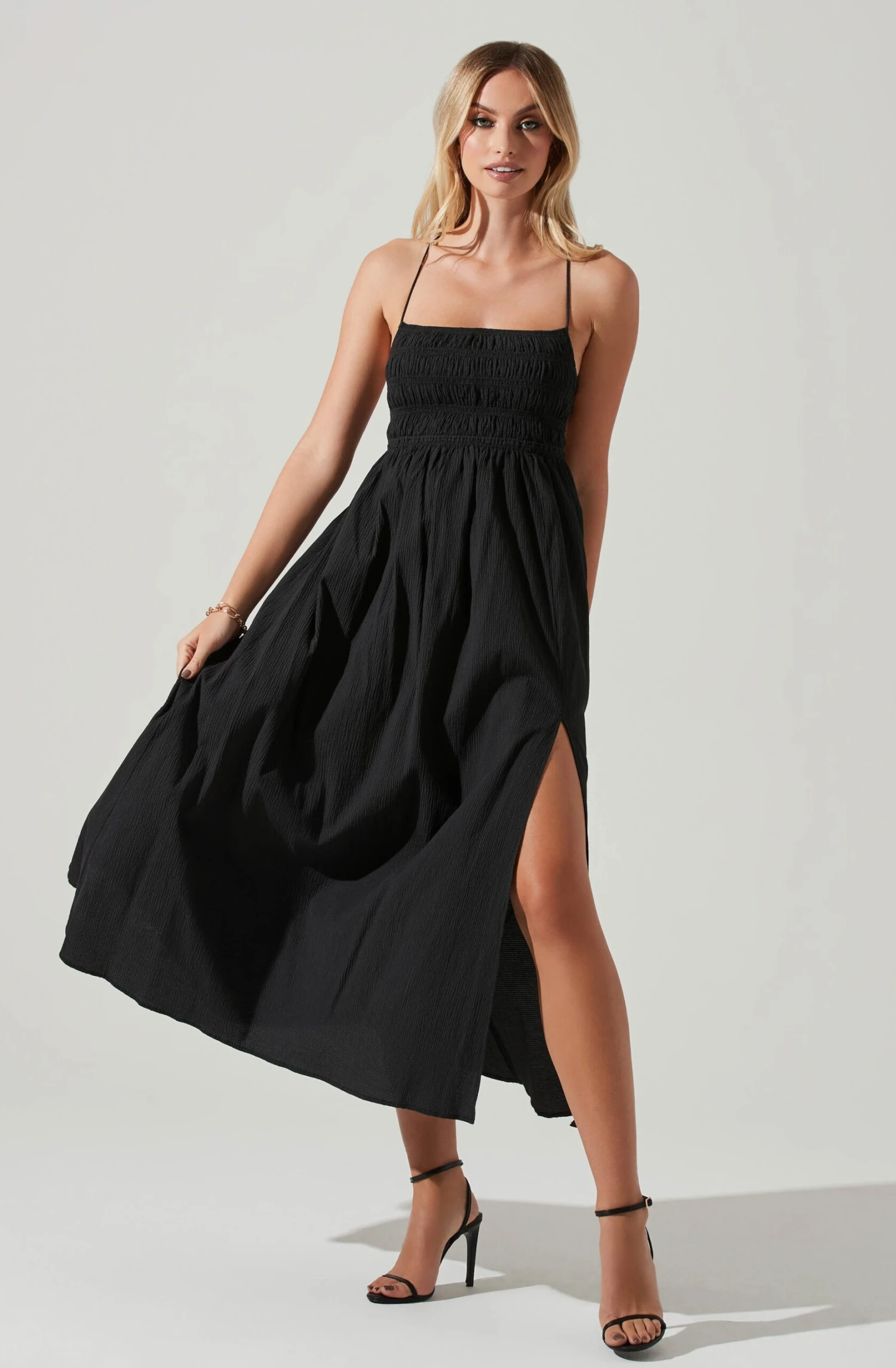 Stasia Smocked Midi Dress 3 Stasia Smocked Midi Dress