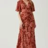 Kenzie Floral Maxi Dress -Astr The Label Shop ACDR101860DS RUSTFLORAL 1