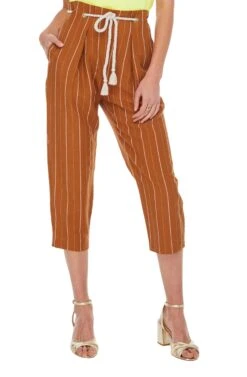 Neo Pants -Astr The Label Shop ACP7024 PAPAYA STRIPE 6
