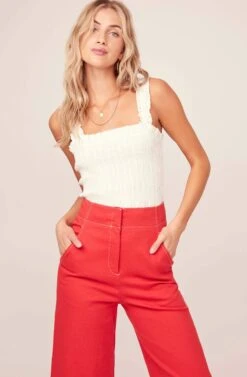 Nixon Wide Leg Pants 7 Nixon Wide Leg Pants -Astr The Label Shop ACP7040 STRAWBERRY RED 2BA 8dadaf4b 6520 4de8 b5e0 8dd0c9c059f8