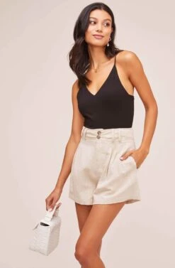 Sophia Shorts -Astr The Label Shop ACP7050 NATURAL 4A
