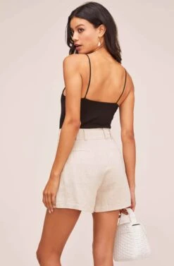 Sophia Shorts -Astr The Label Shop ACP7050 NATURAL 6A