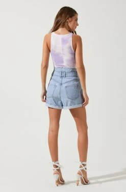 Davina Denim Shorts 9 Davina Denim Shorts -Astr The Label Shop ACP7212 LTDENIM 3