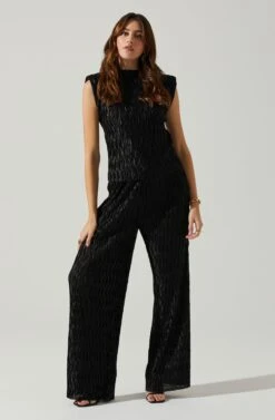 Savine Textured Pants