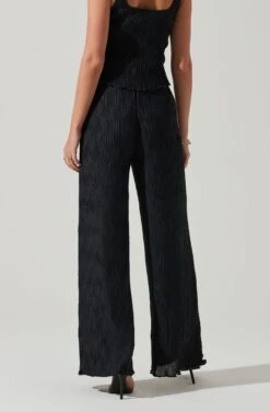 Janesa Wide Leg Pants -Astr The Label Shop ACP7267 BLACK 4