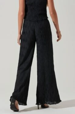 Janesa Wide Leg Pants -Astr The Label Shop ACP7267 BLACK 5