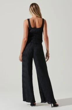 Janesa Wide Leg Pants -Astr The Label Shop ACP7267 BLACK 6