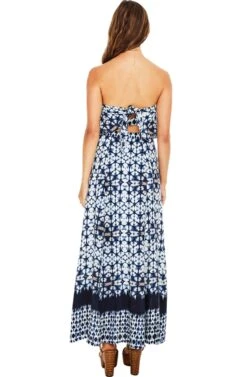 Mariel Skirt 7 Mariel Skirt -Astr The Label Shop ACS8019 INDIGO TIE DYE 2A