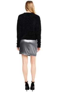 Nell Skirt -Astr The Label Shop ACS8042 GUNMETAL 03