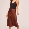 Pamela Animal Print Skirt 2 Pamela Animal Print Skirt -Astr The Label Shop ACS9022 RUST ANIMAL 1