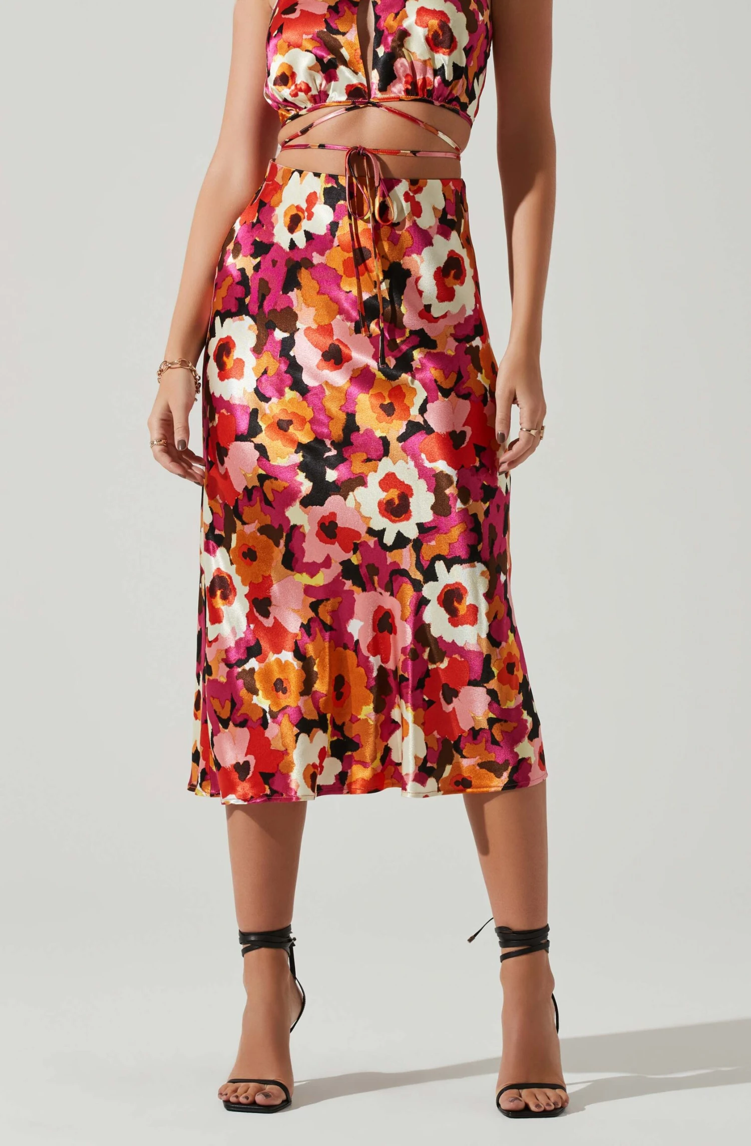 Nava Floral Midi Skirt 4 Nava Floral Midi Skirt - Image 2