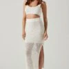 Carlina Crochet Midi Skirt -Astr The Label Shop ACS9118 WHITE 1 f82ce1a1 62bf 4175 9c33 44f7e5efba0b
