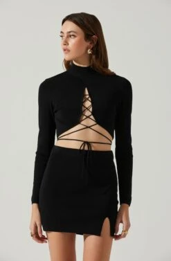 Raven Mini Skirt -Astr The Label Shop ACS9127 2