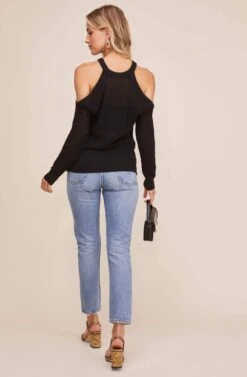 Janet Sweater -Astr The Label Shop ACT12348 BLACK 5