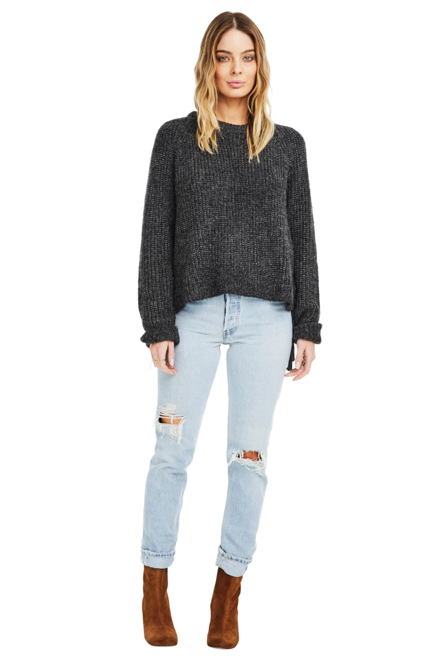 Lexie Side Tie Knit Sweater 4 Lexie Side Tie Knit Sweater - Image 2