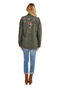 Jessie Jacket -Astr The Label Shop ACT12539 ARMY GREEN 03