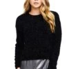 Jamie Sweater 1 Jamie Sweater -Astr The Label Shop ACT12714 METALLIC BLACK 00