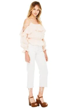 Marie Top -Astr The Label Shop ACT13101B POWDER PINK 02