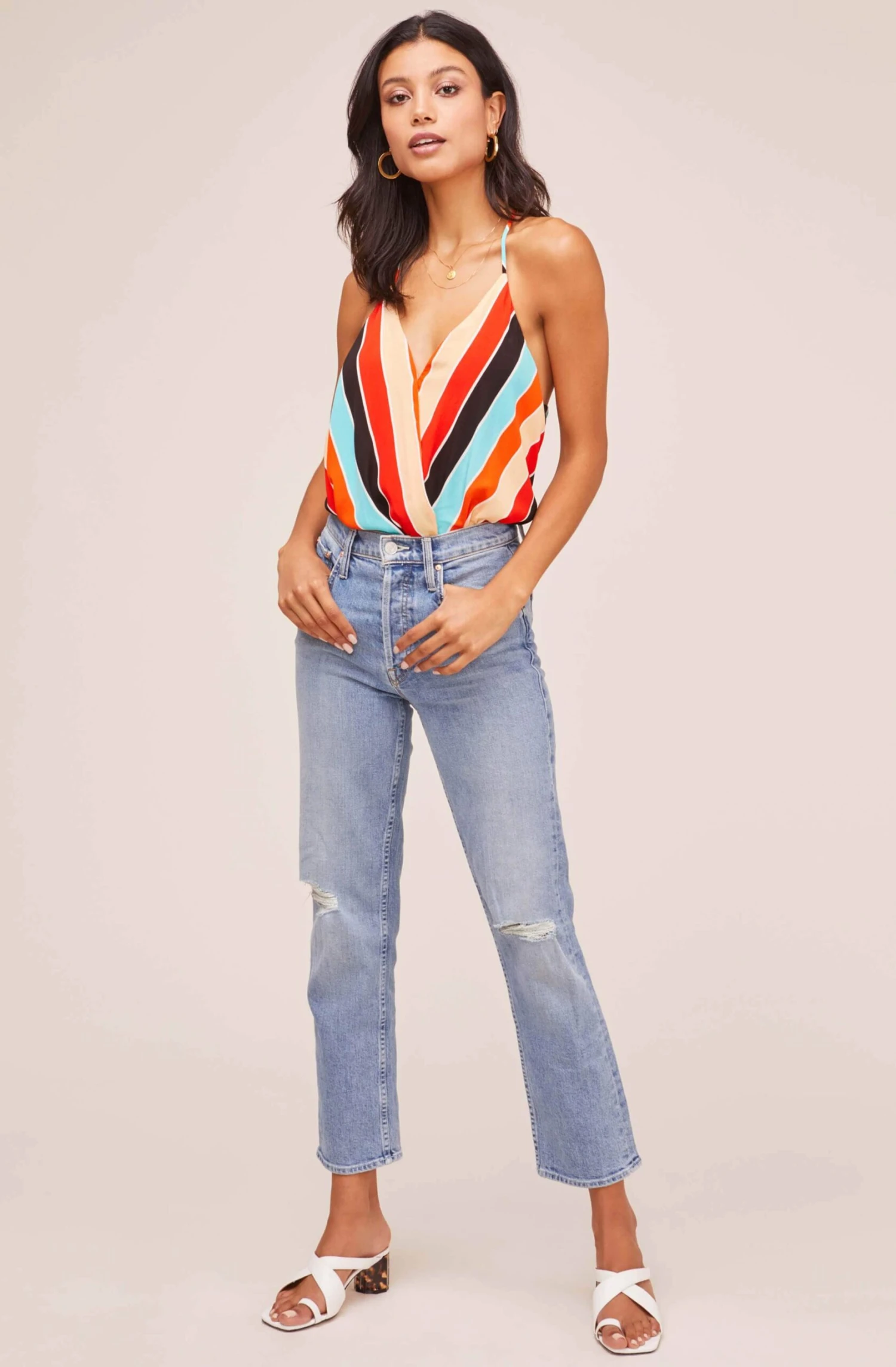 Amber Striped Bodysuit 4 Amber Striped Bodysuit - Image 2