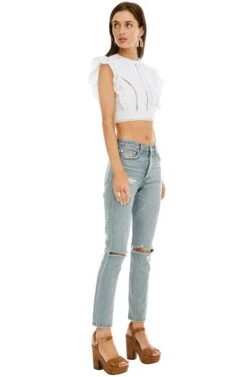 Connie Crop Top 8 Connie Crop Top -Astr The Label Shop ACT13598 OFF WHITE 02
