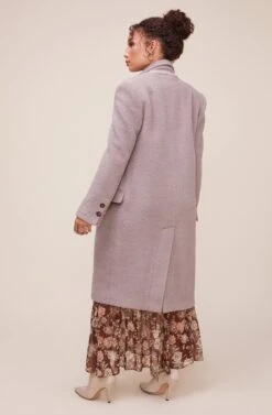 Blair Coat -Astr The Label Shop ACT13910B TAUPE 3