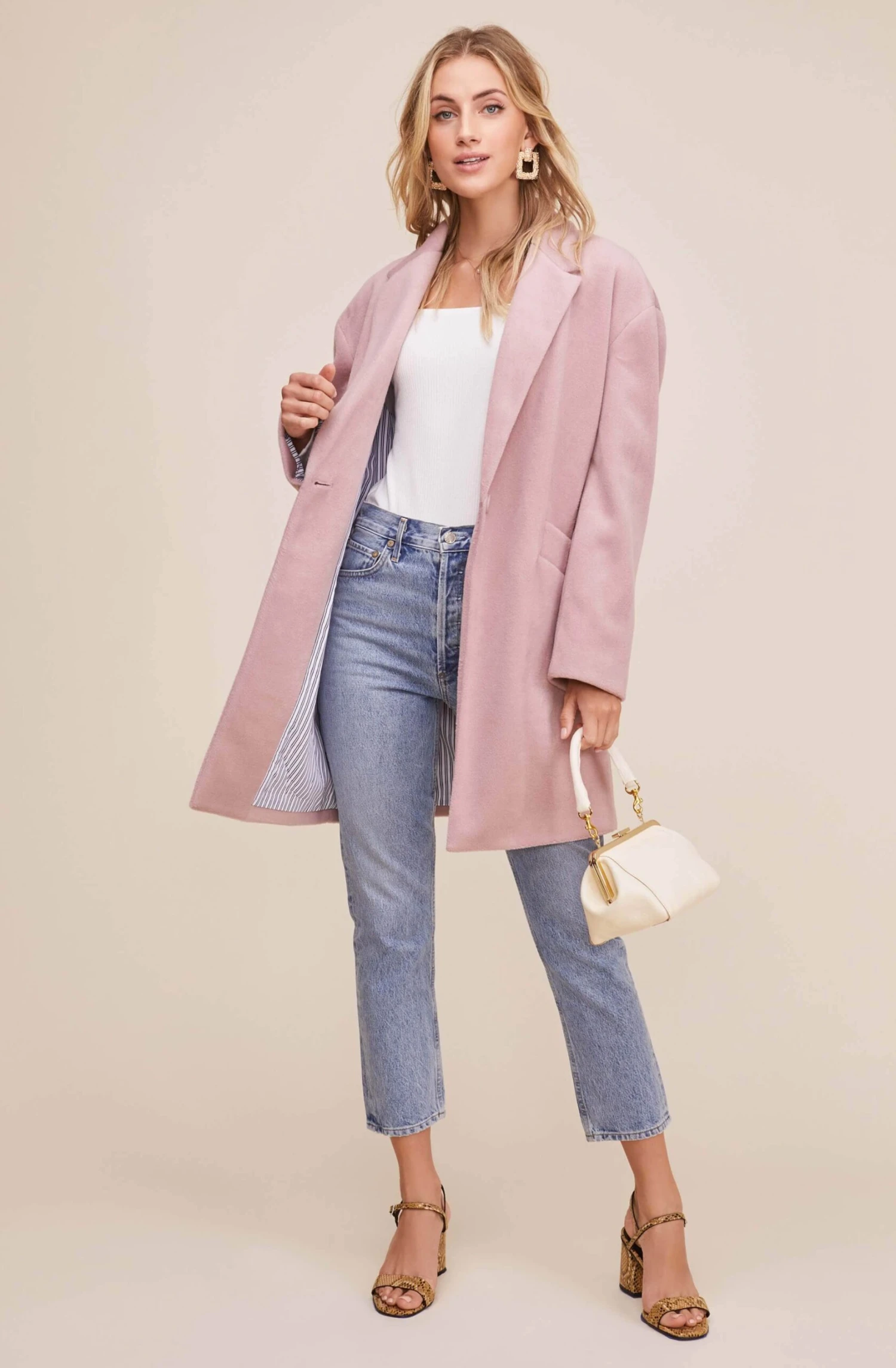 One Button Closure Topcoat 5 One Button Closure Topcoat - Image 3