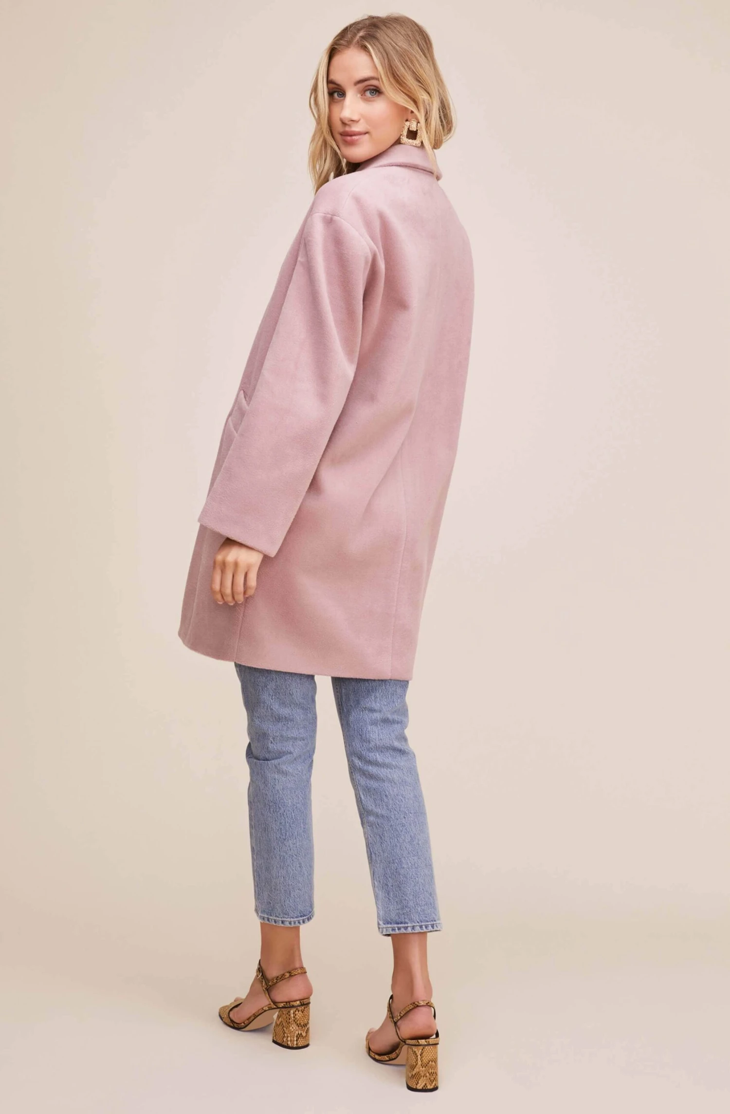 One Button Closure Topcoat 6 One Button Closure Topcoat - Image 4