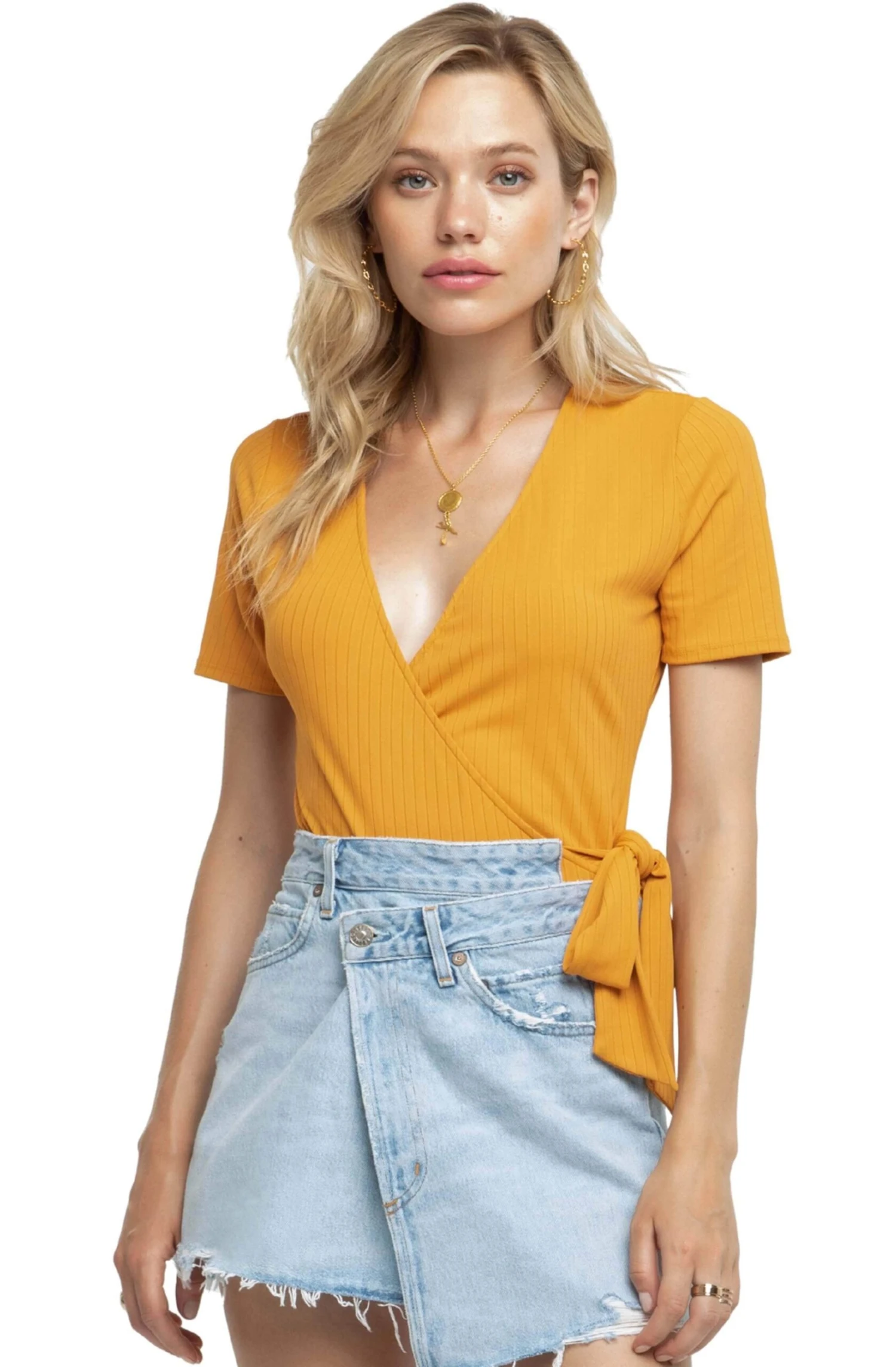 Wyatt Wrap Bodysuit 3 Wyatt Wrap Bodysuit