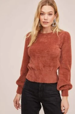 Sorbet Sweater 14 Sorbet Sweater -Astr The Label Shop ACT15465 MAUVE 3