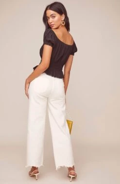 Romy Top -Astr The Label Shop ACT15482 BLACK 3