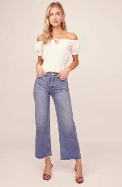 Romy Top -Astr The Label Shop ACT15482 WHITE 5