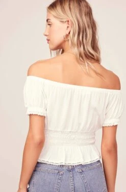 Romy Top -Astr The Label Shop ACT15482 WHITE 8