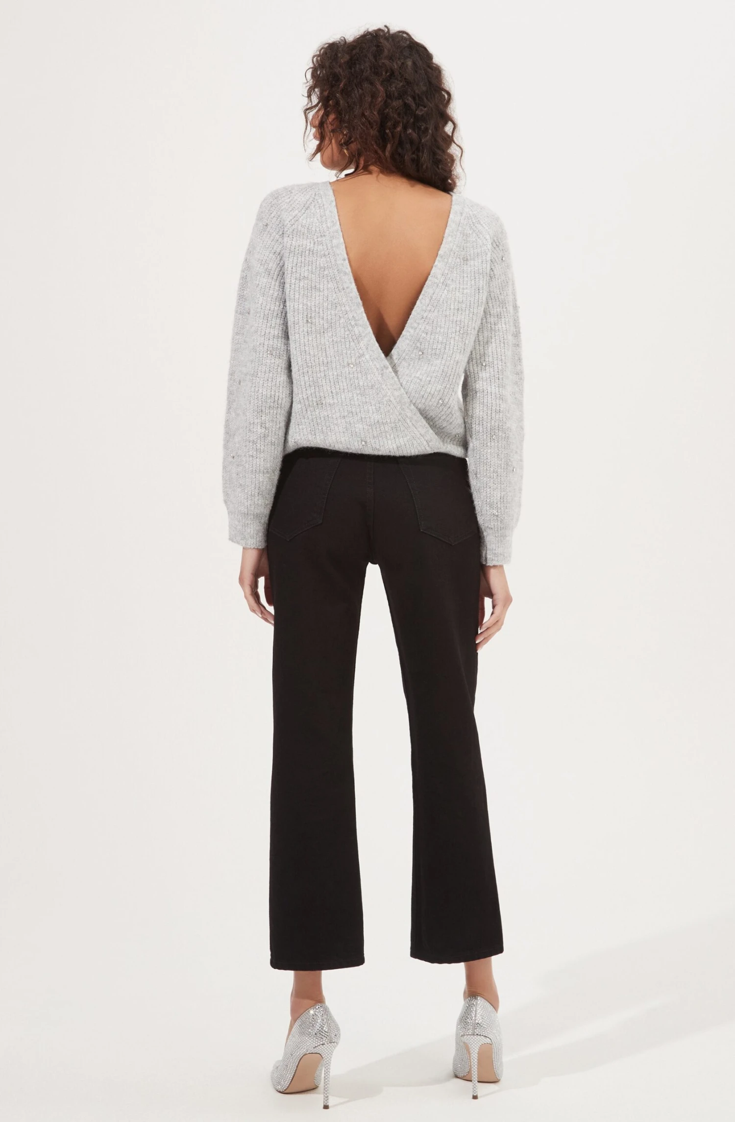 Serena Open Back Rhinestone Embellished Sweater 13 Serena Open Back Rhinestone Embellished Sweater - Image 11