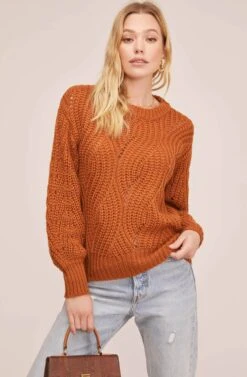 Dora Pointelle Sweater