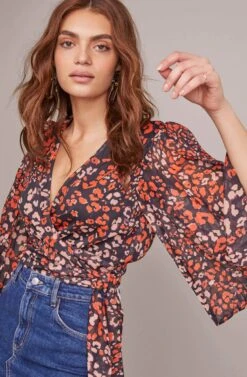 Imogen Leopard Print Top