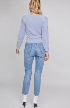 Sheresa Wrap Sweater -Astr The Label Shop ACT15603 SOFT BLUE 3 8dd4d567 4a49 43ce 84ab ab16253876e2