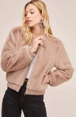 Frankie Jacket -Astr The Label Shop ACT15605 TAUPE 2