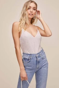 Stardust Embellished Bodysuit
