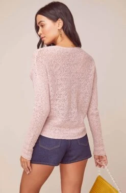 Mae Wrap Sweater (Dusty Lilac) 11 Mae Wrap Sweater (Dusty Lilac) -Astr The Label Shop ACT15758 DUSTY LILAC 5 d91b7761 4308 45a3 b194 7520e67c2a7e