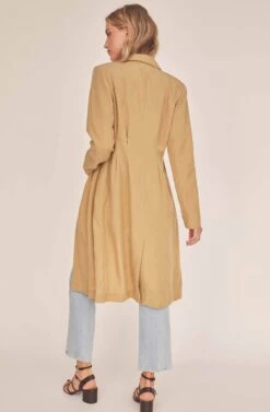 Reede Long Jacket -Astr The Label Shop ACT15805 KHAKI 5A