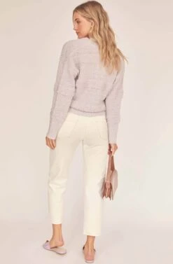 Madeline Wrap Sweater -Astr The Label Shop ACT15840 LILAC 4A