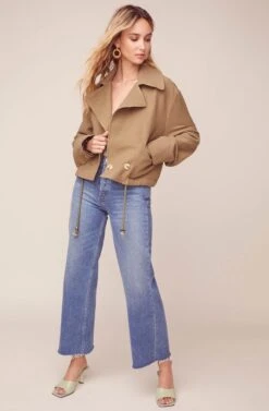 En Route Jacket -Astr The Label Shop ACT15885 OLIVE 1