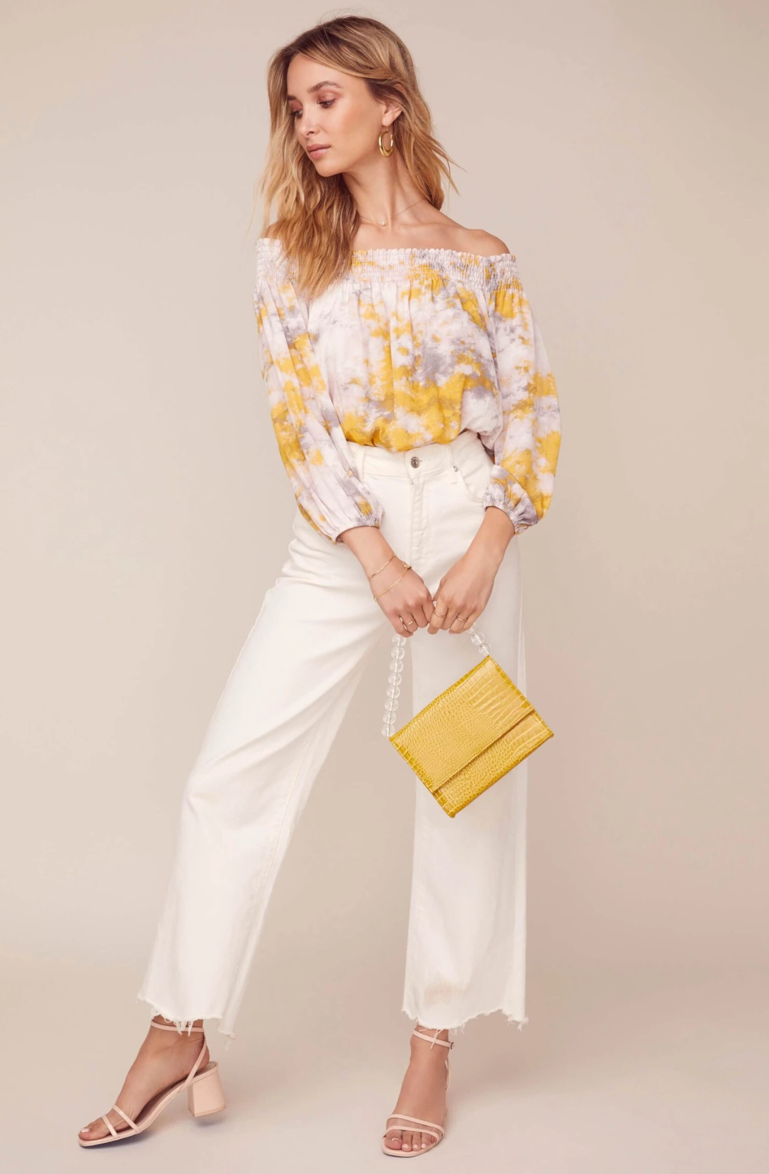 In A Daze Off Shoulder Tie Dye Top 4 In A Daze Off Shoulder Tie Dye Top - Image 2