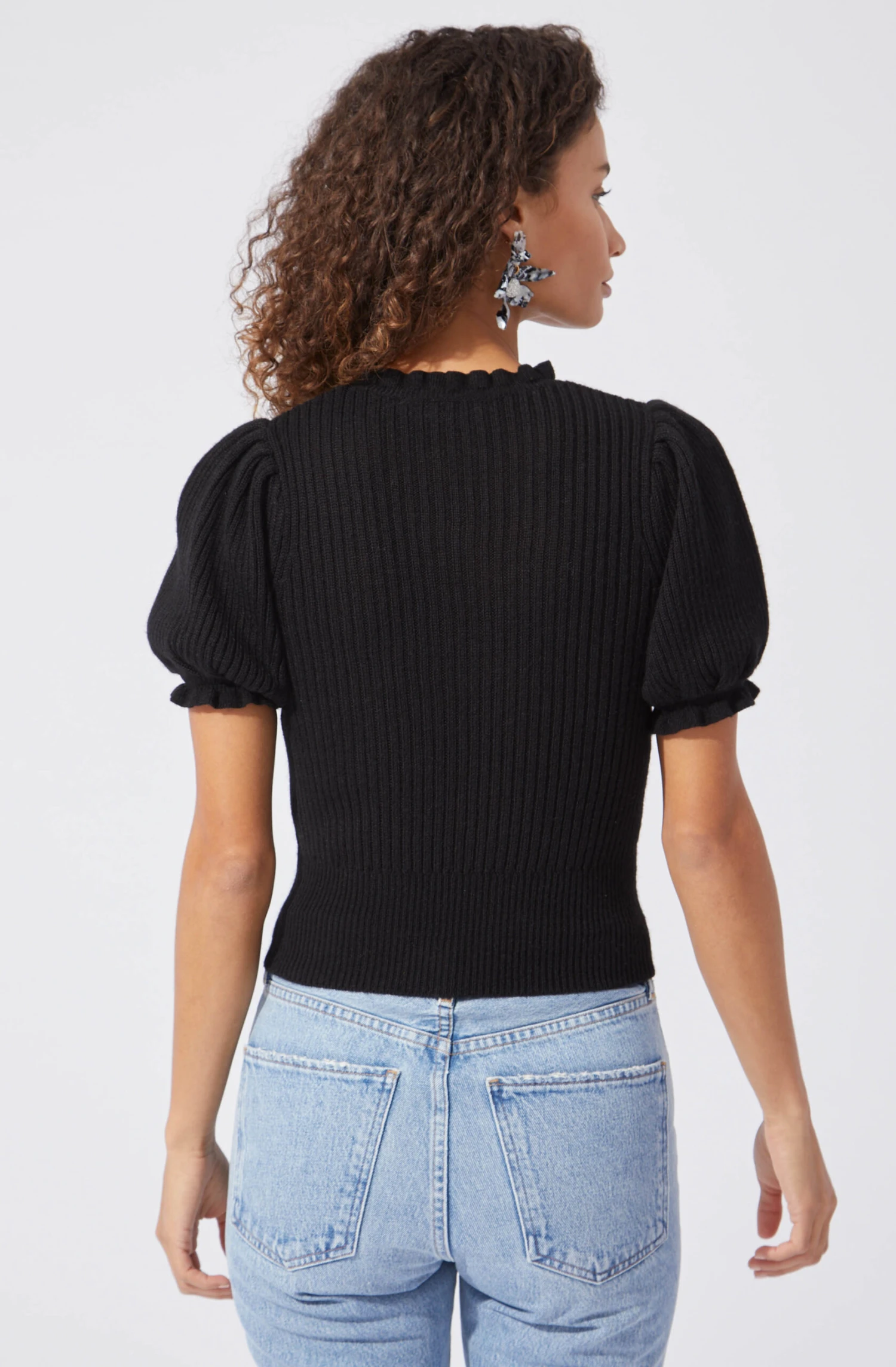 Caitlyn Short Sleeve Sweater 5 Caitlyn Short Sleeve Sweater - Image 3